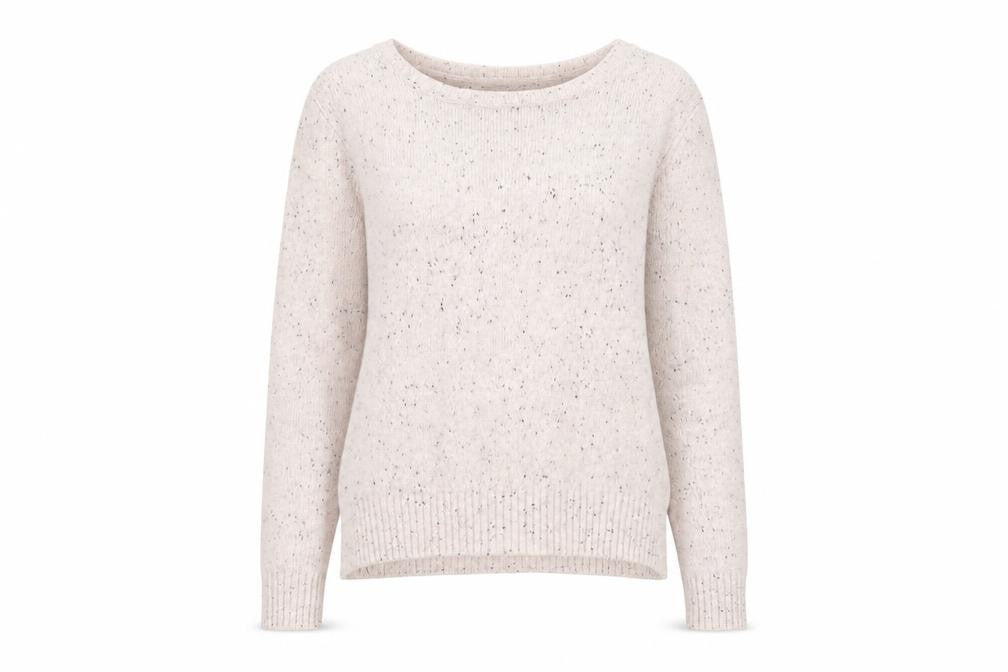 Front view of Tally Weijl Women's Beige Knit jumper, size S