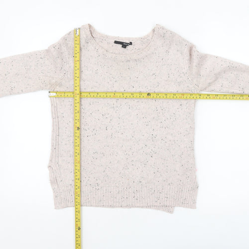 Tally Weijl Women's Beige Knit Pullover Jumper Size S