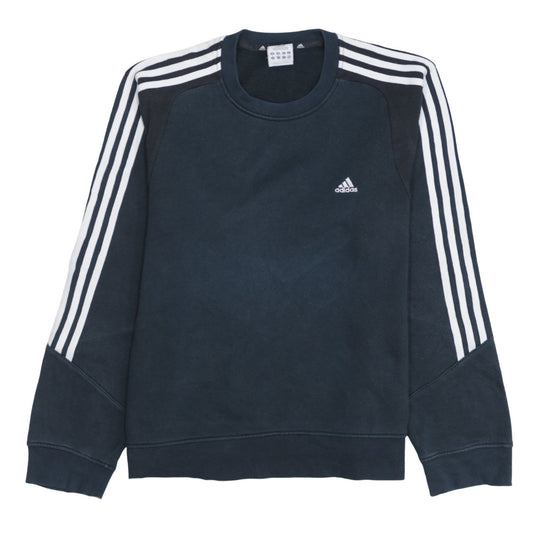 Adidas Men's Blue Crew Neck Pullover Sweatshirt Size L