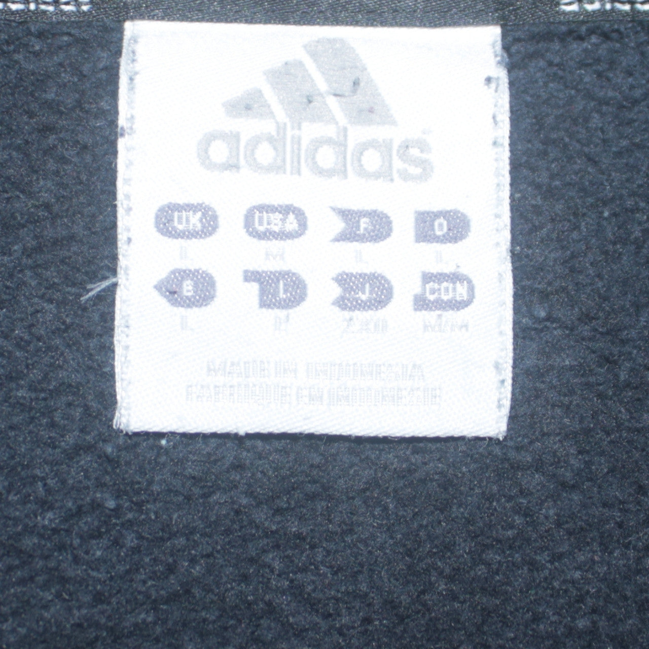 Adidas Men's Blue Crew Neck Pullover Sweatshirt Size L