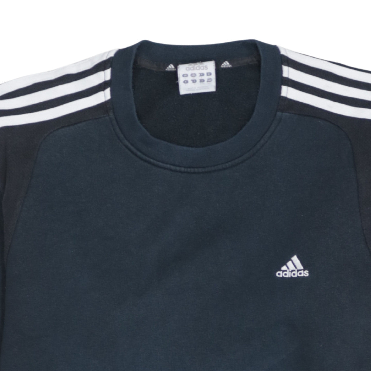 Adidas Men's Blue Crew Neck Pullover Sweatshirt Size L