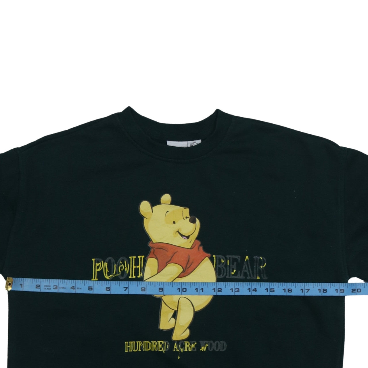 Disney Primark Women Black 2XS Pullover Sweatshirt Winnie the Pooh