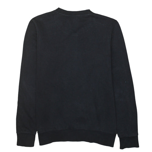Reebok Men's Black Small Crew Neck Pullover Sweatshirt