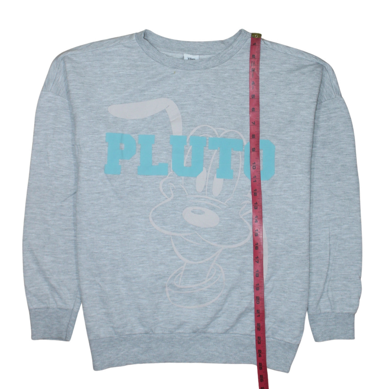 Disney Classics at George Women's Grey Pluto Sweatshirt Size 12-14