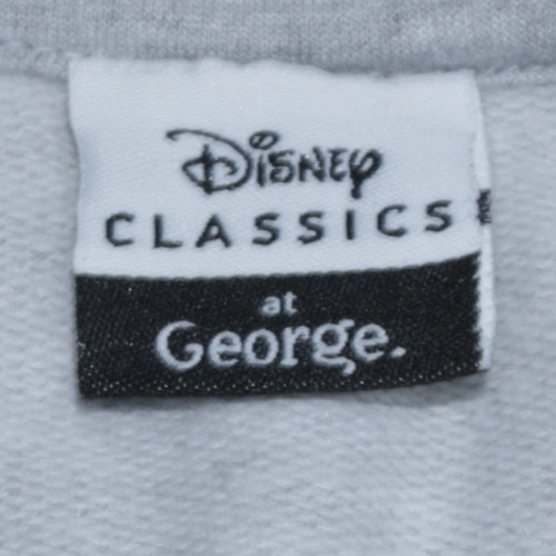 Disney Classics at George Women's Grey Pluto Sweatshirt Size 12-14