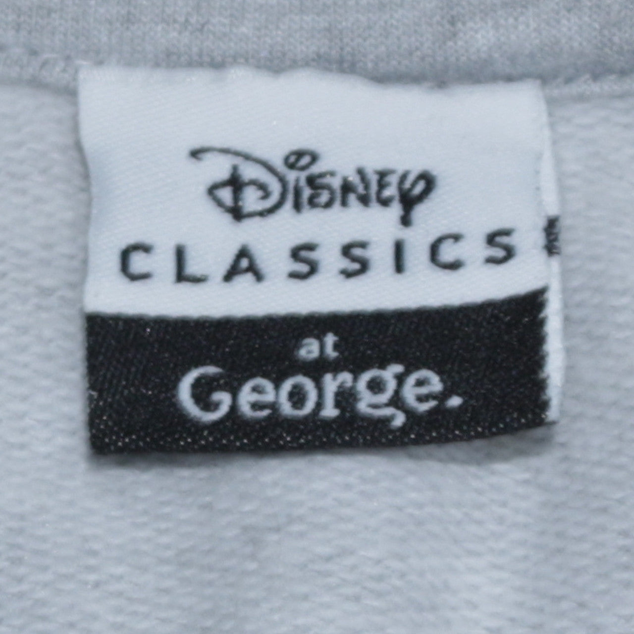 Disney Classics at George Women's Grey Pluto Sweatshirt Size 12-14