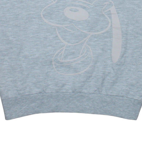 Disney Classics at George Women's Grey Pluto Sweatshirt Size 12-14
