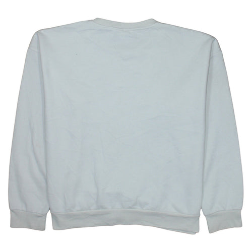 Disney Dumbo White Sweatshirt Women's L 14/16 Crew Neck Pullover