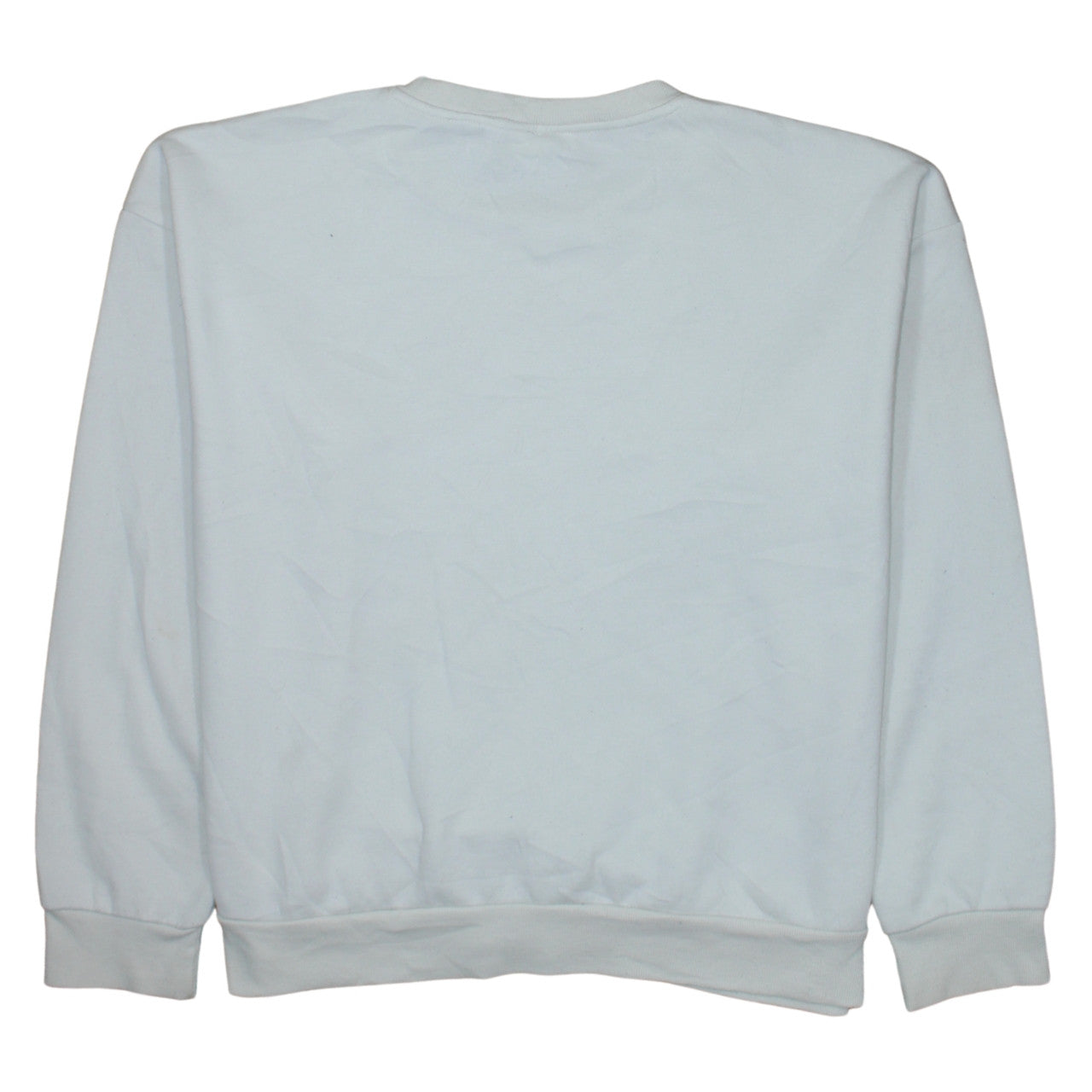Disney Dumbo White Sweatshirt Women's L 14/16 Crew Neck Pullover