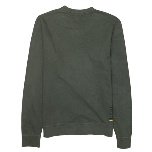Emporio Armani EA7 Men's Green Crew Neck Sweatshirt Size M