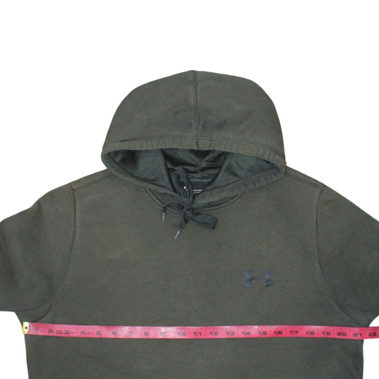 Under Armour Men's Green Pullover Hoodie M Fleece ColdGear