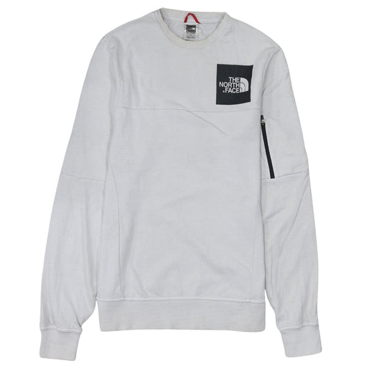 The North Face Men's White Pullover Sweatshirt Size S Regular Fit