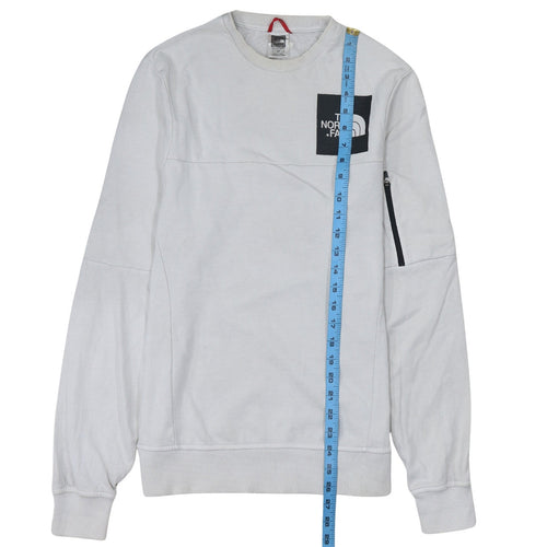 The North Face Men's White Pullover Sweatshirt Size S Regular Fit