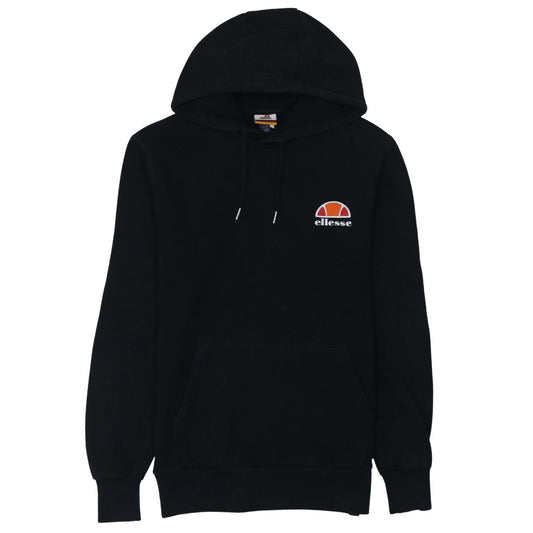 Ellesse Men's Black Pullover Hoodie Small Sports Logo Sweatshirt