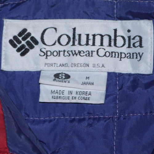 Columbia Women's Red Parka Jacket Size S Water Resistant Winter Coat