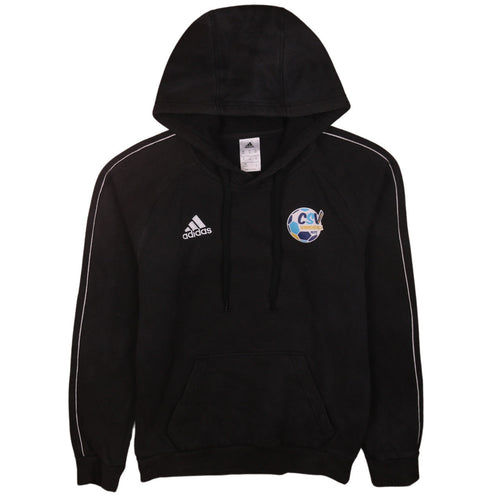 Adidas Men's Black Pullover Hoodie XS Sports Fleece Sweatshirt