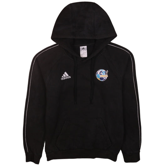 Adidas Men's Black Pullover Hoodie XS Sports Fleece Sweatshirt