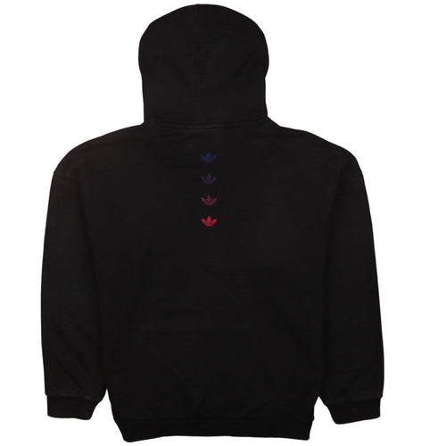 Adidas Womens Black Pullover Hoodie UK 12 Hooded Sweatshirt