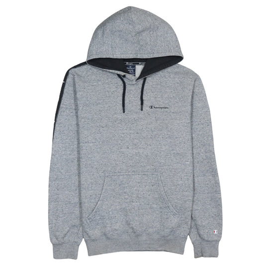 Champion Men's Grey Pullover Hoodie Medium Logo Regular Fit