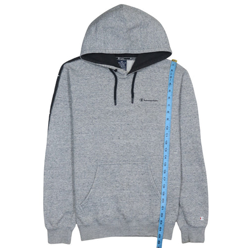 Champion Men's Grey Pullover Hoodie Medium Logo Regular Fit