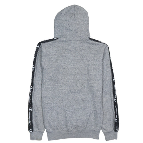 Champion Men's Grey Pullover Hoodie Medium Logo Regular Fit