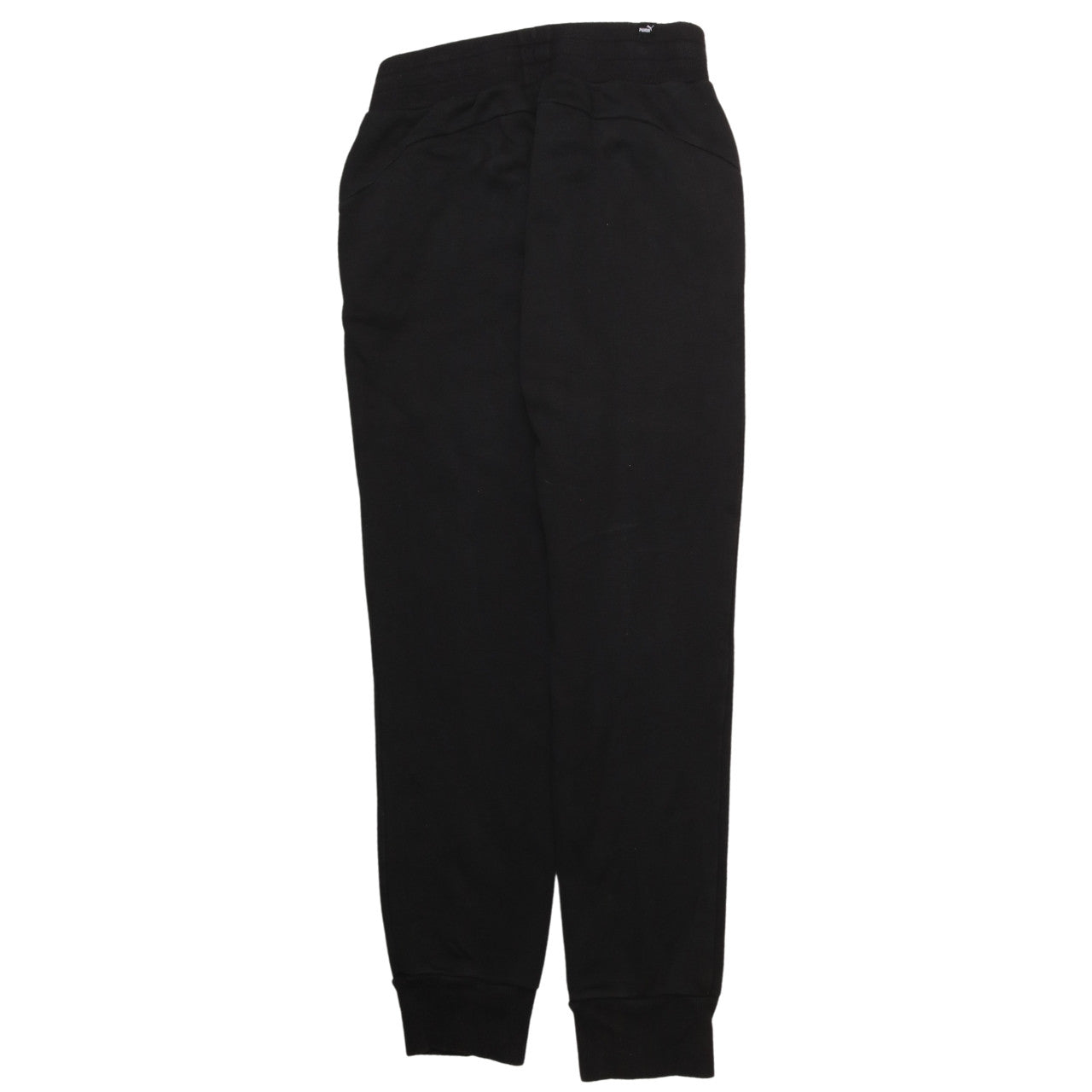 Puma Womens Black Jogger Sweatpants Size 10 Elastic Waist