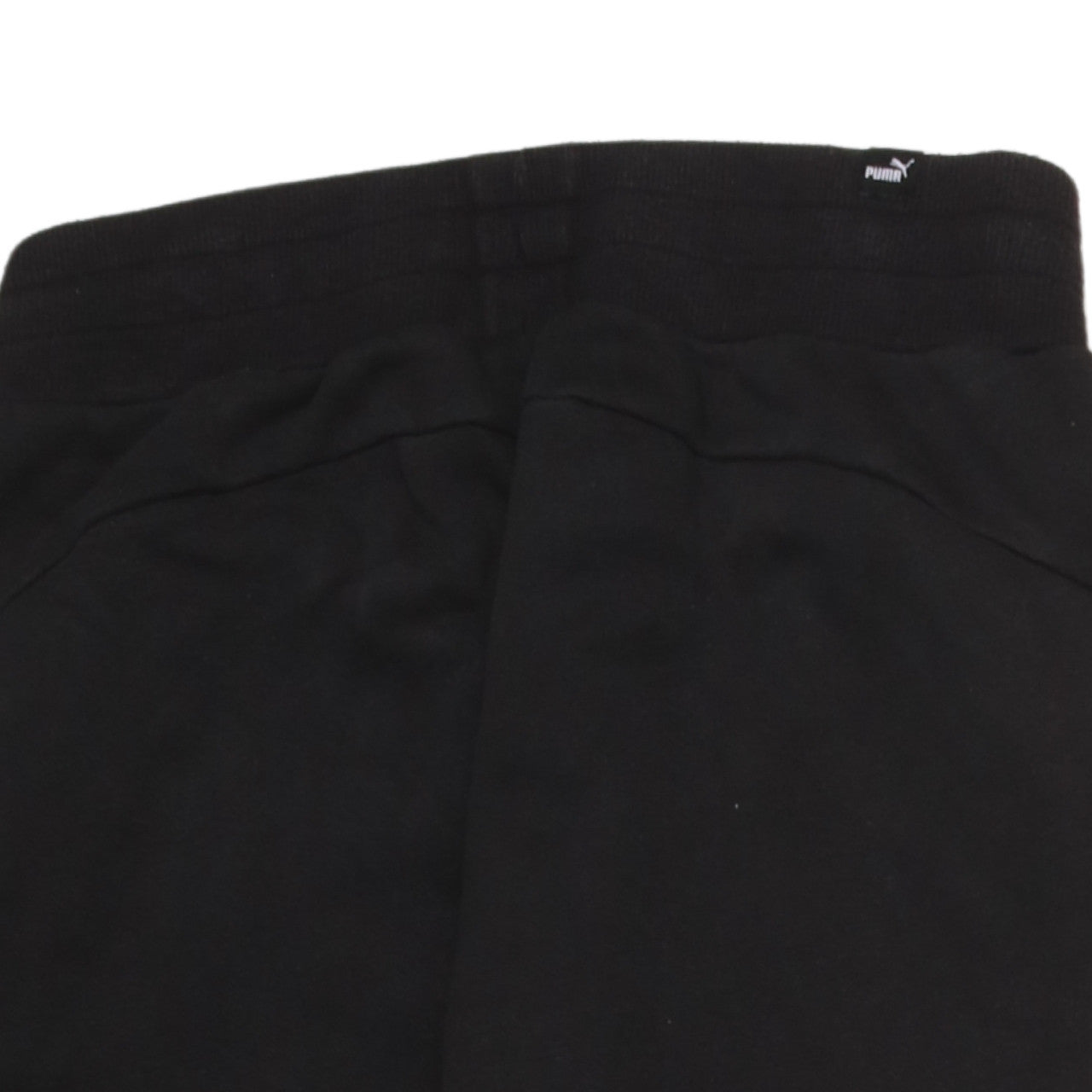 Puma Womens Black Jogger Sweatpants Size 10 Elastic Waist