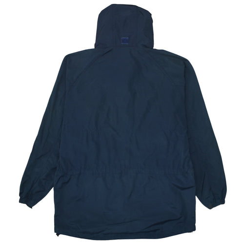 Timberland Men’s Blue Hooded Weathergear Parka Jacket Size L