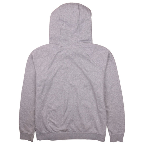 Nike Women's Grey Pullover Hoodie L Hooded Sweatshirt
