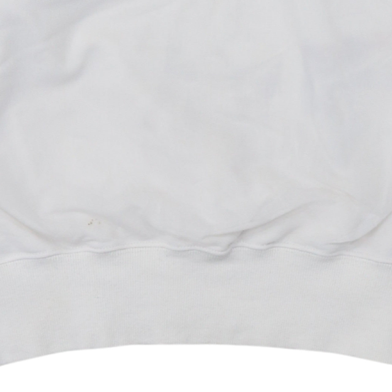 Champion Women's White Small Pullover Sweatshirt Cotton Logo Crew Neck
