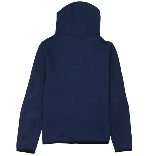 Nike Boys Navy Full Zip Hoodie XL 158-170cm Cotton Blend Fleece