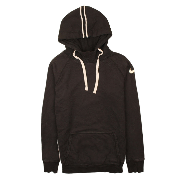Nike Women Black XS Pullover Hoodie with Drawstring Detail