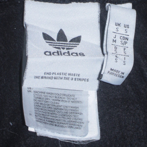 Adidas Men's Black Jogger Sweatpants S Regular Fit Casual Sportswear