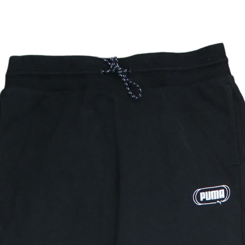 Puma Men’s Black Jogger Trousers Size M Casual Sportswear