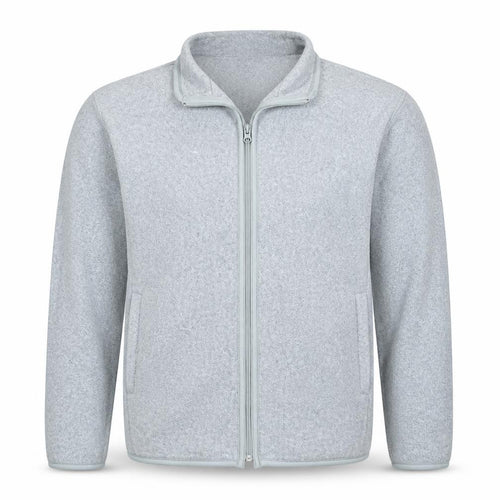 Uniqlo Men's Grey Fleece Full Zip Lightweight Jacket L