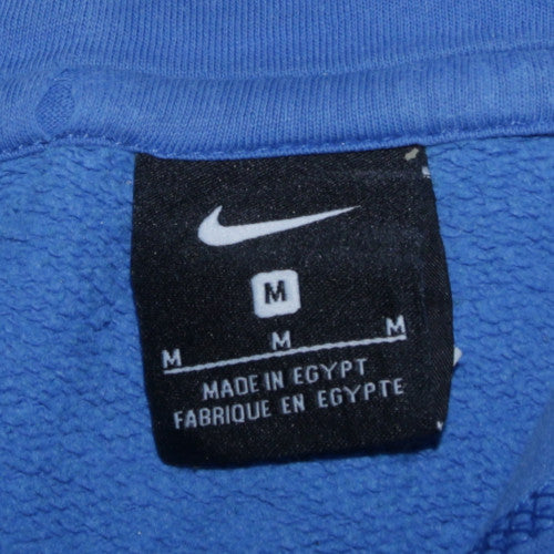 Nike Men's Blue Hoodie Sweatshirt M Regular Fit Long Sleeve