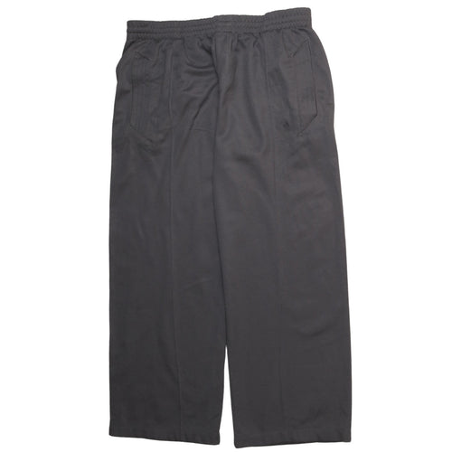 Adidas Men’s Grey L Woven Track Pants Regular Fit Activewear