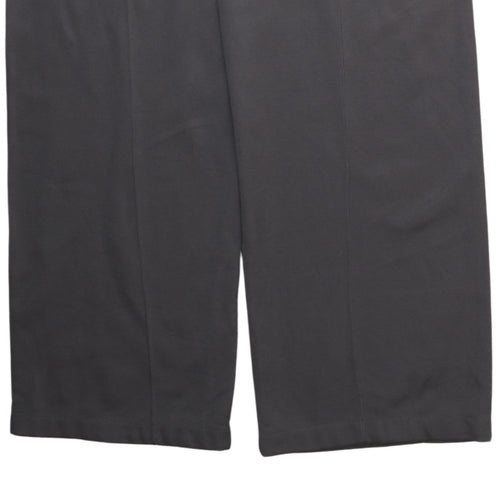 Adidas Men’s Grey L Woven Track Pants Regular Fit Activewear