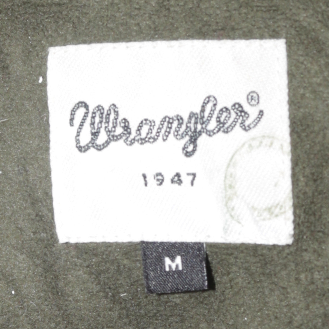 Wrangler Men's Green Puffer Jacket M Hooded Winter Coat