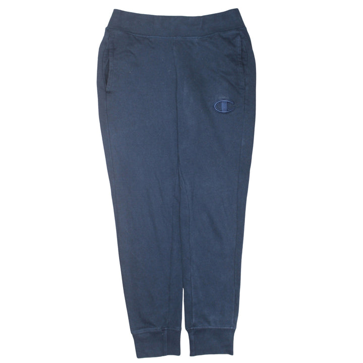 Champion Men's Blue Jogger Sweatpants Size S Cotton Blend