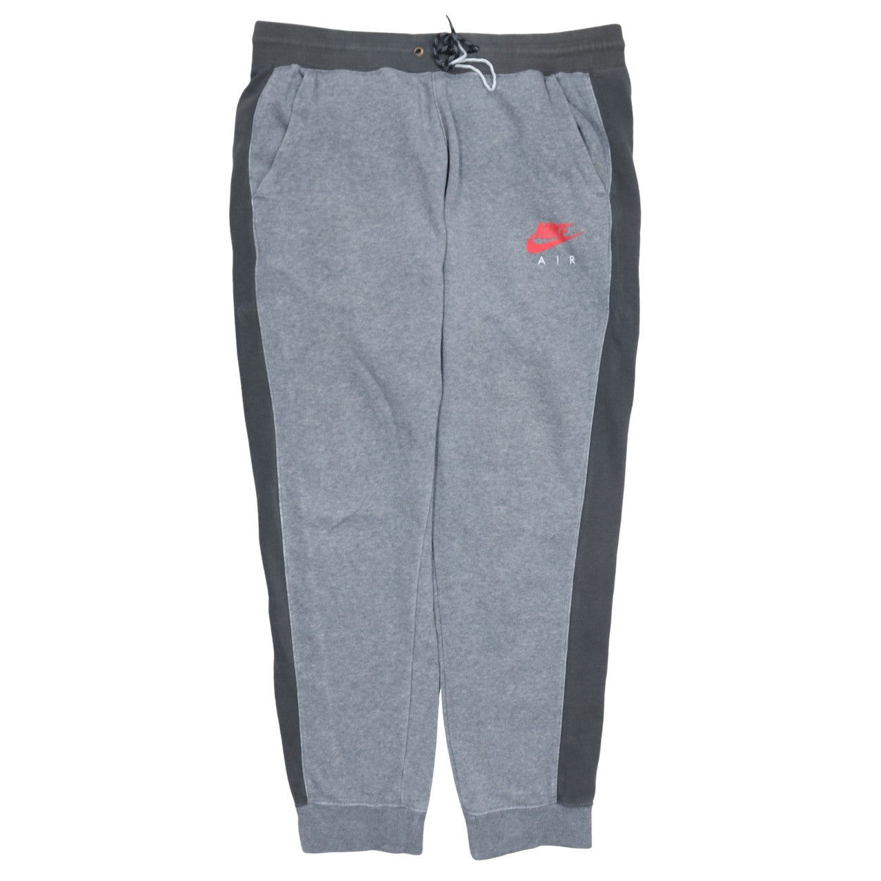 Nike Mens Grey Air Jogger Trousers XL Cotton Fleece Sweatpants