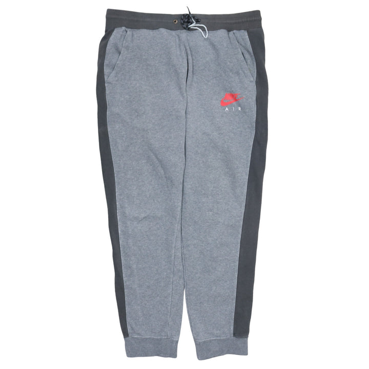 Nike Mens Grey Air Jogger Trousers XL Cotton Fleece Sweatpants