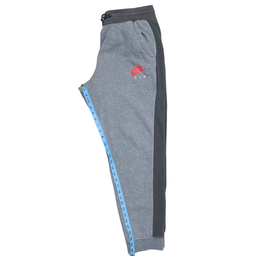Nike Mens Grey Air Jogger Trousers XL Cotton Fleece Sweatpants