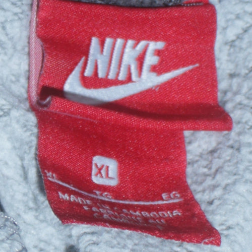 Nike Mens Grey Air Jogger Trousers XL Cotton Fleece Sweatpants