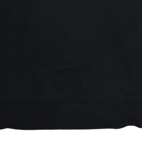 Diesel Mens Black XL Pullover Sweatshirt Crew Neck Logo Graphic