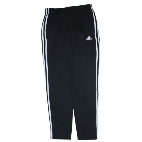 Adidas Men's Black Jogger Trousers Size M Elastic Waist Sportswear