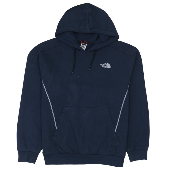 The North Face Unisex Blue Pullover Hoodie L Outdoor Fleece