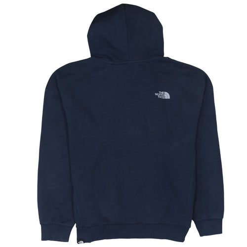 The North Face Unisex Blue Pullover Hoodie L Outdoor Fleece