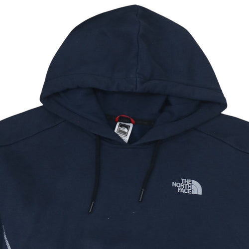The North Face Unisex Blue Pullover Hoodie L Outdoor Fleece