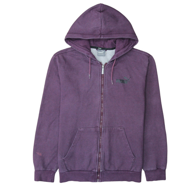 Puma Men's Purple Full Zip Hoodie Size M Sportswear